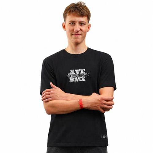 Koszulka AveBmx Marker Black